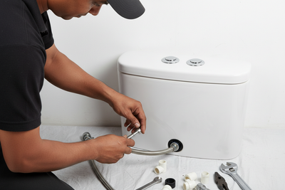 Flush tank installation & replacement