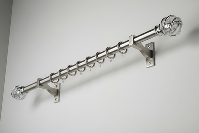 Curtain rod installation