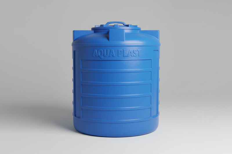 want a image of indian  plastic water tank with 4k in plain background